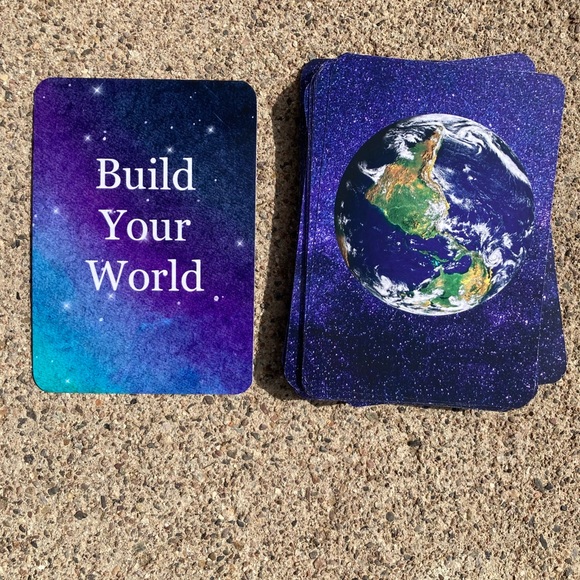 Build Your World Oracle Deck by Artist Lillian Connelly Tarot Divination Cards - Picture 2 of 4